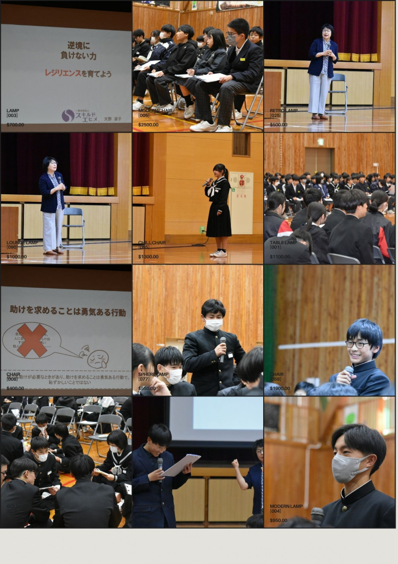 Minimalist Furniture Product Catalog A4 Document